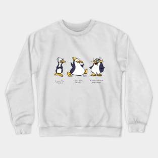 Funny Penguin Shirt Crewneck Sweatshirt